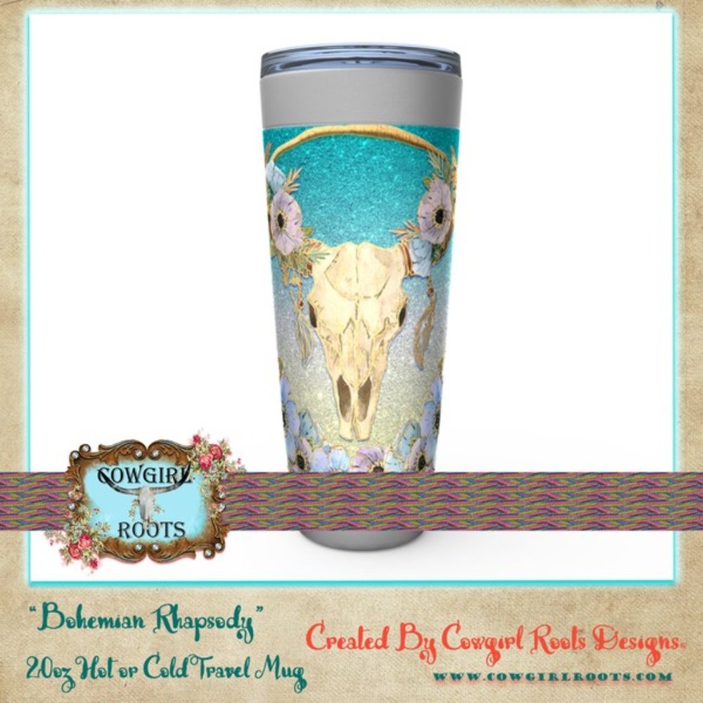 BOHEMIAN RHAPSODY 20oz  STAINLESS STEEL TRAVEL MUG
